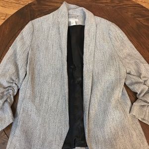 Black and white blazer, 3/4 sleeves